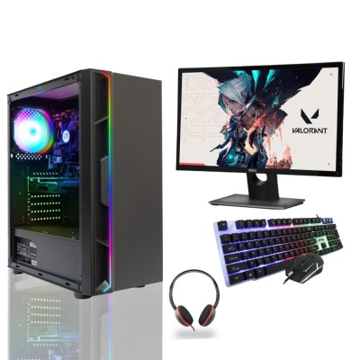Refurbished Gaming PC Computer Intel Core i3 8GB RAM 1TB HDD Win10 WiFi 