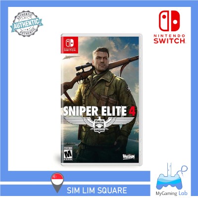 [SG]任天堂Switch游戏狙击精英4/Elite 3/Elite V2重制版